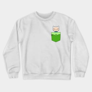 Finn The Human Adventure Time Pouchie Shirt Crewneck Sweatshirt